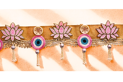 Evil eye lotus toran