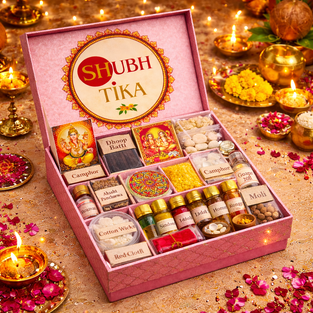 Shubhtika Signature Box- Diwali Pooja Box