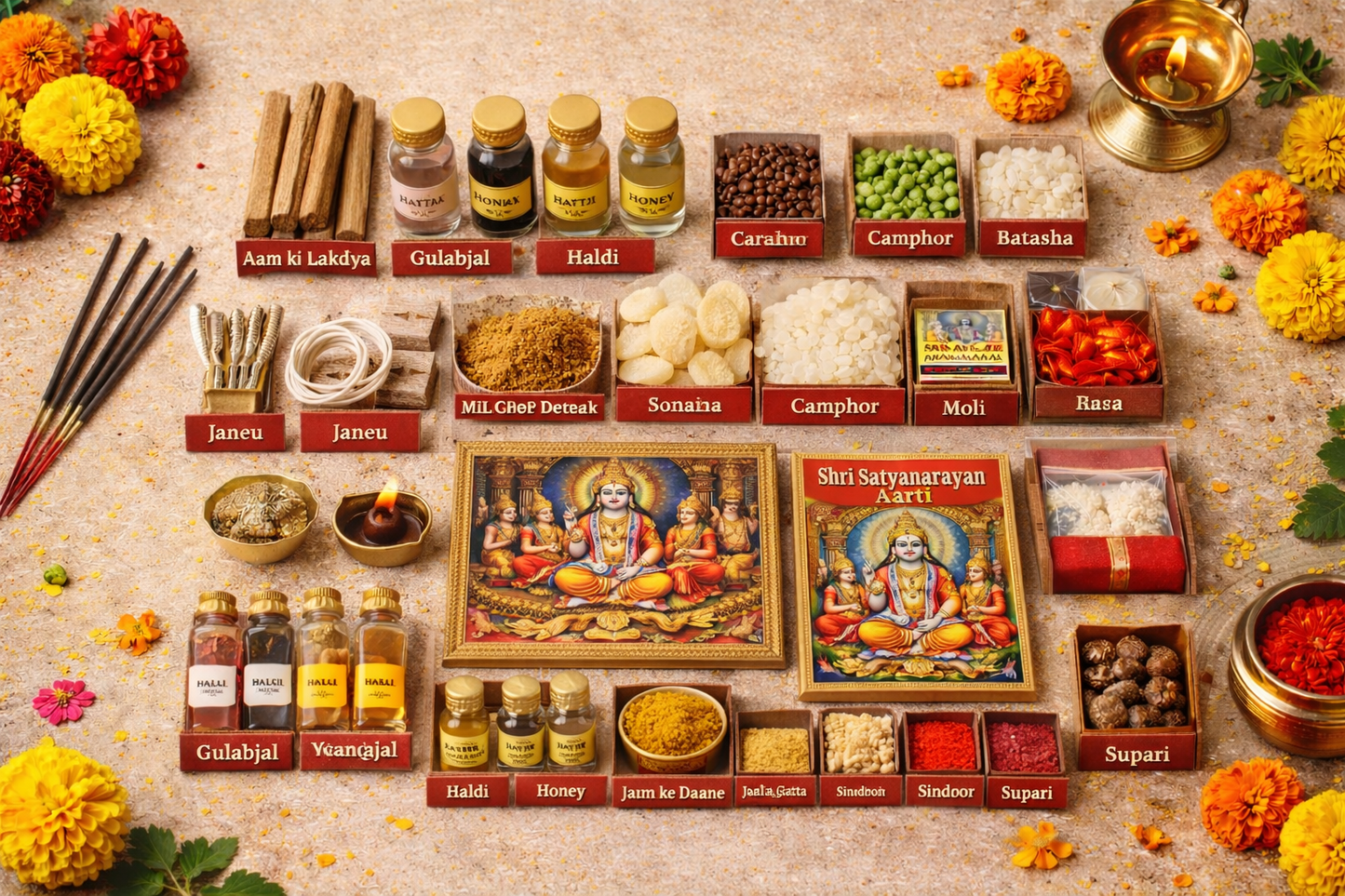 Satyanarayan Pooja box